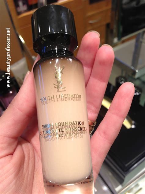 libérateur jeunesse ysl|YSL Youth Liberator Serum Foundation Review, Swatches and .